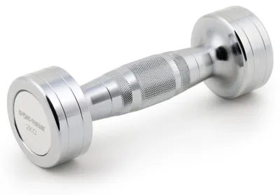 Produktbild von Sport-Thieme Kompakthantel "Chrom", 2 kg