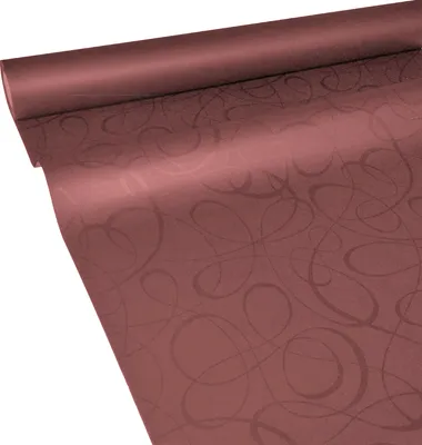 Produktbild von 50m x 1,15m JUNOPAX® Papiertischdecke LOOP weinrot
