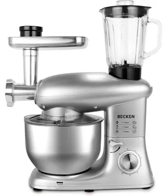 Küchenmaschine 1400 W, 6 l, 7 Stufen, Kunststoff