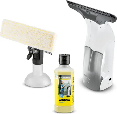 Obrázek produktu pro Kärcher WV 1 Plus D500, Černá, Bílá, 0,1 l, 25 cm, 70 m², 100 - 240 Hz, 50 - 60 V