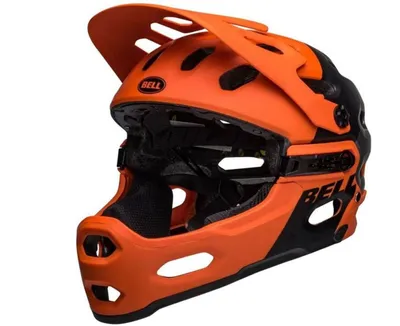 Immagine prodotto di BELL Casco integrale SUPER 3R MIPS arancio/nero : S Taglia: S