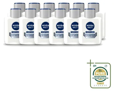 Produktbild von 12 x NIVEA MEN Protect & Care Aftershave Balsam - 100 ml - Vorratspackung - 12 Stücke