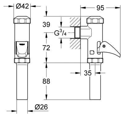Zdjęcie produktu dla GROHE 37141000, Umywalki