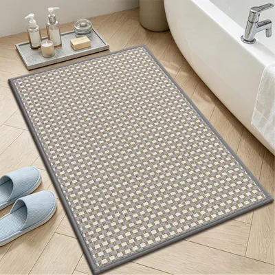 Productafbeelding van Antislip badmat 40 x 60 cm, extra zachte waterabsorberende badkamermat