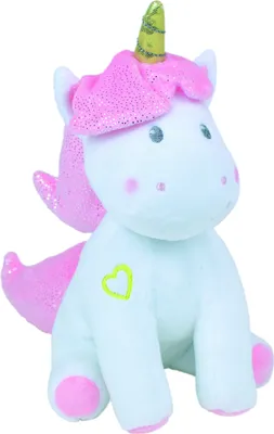 Image de JEMINI Musical Unicorn Peluche pour enfants - 24 cm