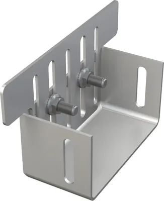 Obrázek produktu pro ALCA ADZ-P002 Koncový díl pro odvodňovací žlab 100 mm, nerezová ocel - Alcadrain