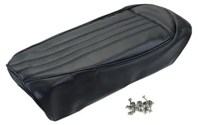 Zdjęcie produktu dla Pokrowiec na siedzenie Pokrowiec na siedzenie Pokrowiec na siedzenie czarny z nitami Yamaha FS1 1975-1979