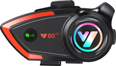 Obrázok produktu pre Bluetooth slúchadlá Y802x, motocyklový interkom, vhodné pre integrálnu prilbu, Soft Mark
