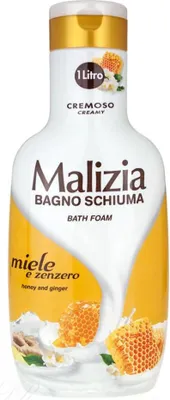 Zdjęcie produktu dla Pyn do kpieli Bagno Miele/Zenzero 1l - Malizia