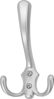 Produktbild von Garderobenhaken Kleiderhaken Wandhaken 140 Chrom Matt