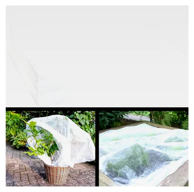 Produktbild von 2er-Set Frostschutz-Gartenvlies für Mikroklima, je 10 x 1,6 m, 17 GSM
