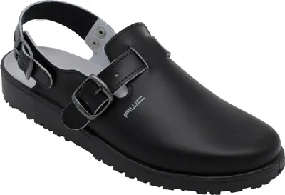 Productafbeelding van AWC Footwear: Beroepsschoenen, sandalen met enkel- en hielband, kleur zwart, maat 40