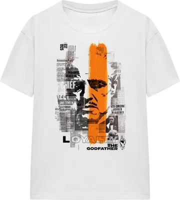 Image de The Godfather - T-shirt Homme/Femme Unie TV15717 (L) (Blanc)