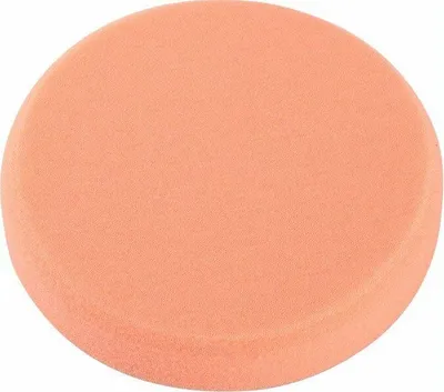 Produktbild von Schaumstoff-Polierscheibe T40, orange, B150x30mm, Klettverschluss