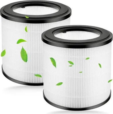 Image de Filtre HEPA pour la série 800, incluant les modèles AC0830/10, AC0820/30, AC0820/10 et AC0819/10. Comprend 2 filtres HEPA véritables de classe H13 et 2 préfiltres en nylon.