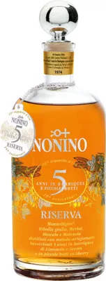 Produktbild von Nonino Distillatori Ùe Riserva 5 Jahre 43% vol. Friuli - Ùe Nonino NV Obstbrand ( 1 x 0.7 L )