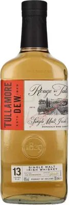 Produktbild von Tullamore D.E.W. ROUGE 13 Years Old Single Malt Irish Whiskey 40.00 %  0,70 lt.