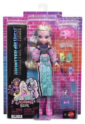 Productafbeelding van Monster High JHK33, Fashionpopp, voor dames, geschikt voor kinderen vanaf 4 jaar, meisje, 285,7 mm, meerkleurig