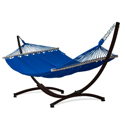 Immagine prodotto di Amaca Potenza con telaio Per due persone Amaca con barra 220x160 cm I Telaio 220kg