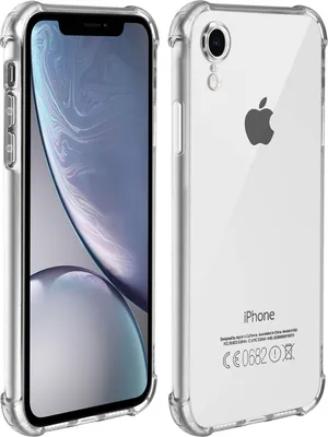 Zdjęcie produktu dla Avizar, miękkie etui ochronne z wzmocnionymi narożnikami dla telefonu Apple iPhone XR, przezroczyste