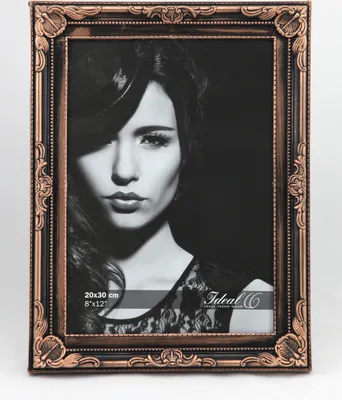 Produktbild von Barock Bilderrahmen Kunststoff Bild Foto Rahmen Picture Frame - Farbe: Antikgold | Format: 13x18