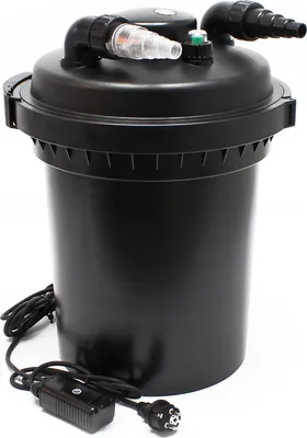 Produktbild von Ciśnieniowy filtr do oczka wodnego SunSun CPF-380 10 000 l/h / 11 W jednostka UVC, ciśnieniowy filtr do oczek wodnych o pojemności do 12 000 litrów, osadnik do oczek wodnych, system filtracyjny