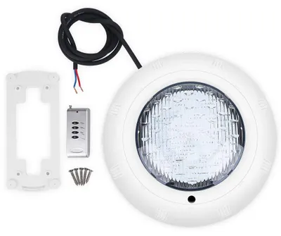 Obrázek produktu pro LED podvodní světlo, vodotěsné (IP68), stmívatelné, RGB osvětlení pro bazény, 18 W, s dálkovým ovládáním