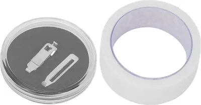 Produktbild von Korrekturinstrument für eingewachsene Zehennägel aus Edelstahl mit Klebeband zur Zehennagelkorrektur