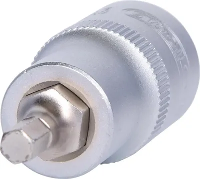 Produktbild von KS TOOLS 911.1305-E 1/2" Bit-Stecknuss Innensechskant, kurz, 5mm, auf Hänger