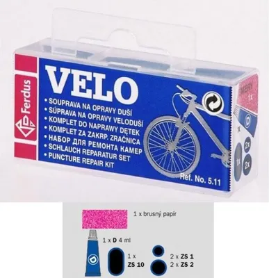 Obrázek produktu pro lepení cyklo Ferdus plast