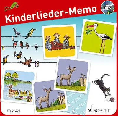 Produktbild von Kinderlieder-Memo