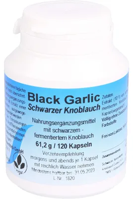 Obrázek produktu pro ČERNÁ GARLIC - SCHWARZER KNOBLAUCH, 120 St KAP
