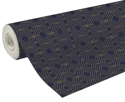 Produktbild von Clairefontaine Geschenkpapier "Geometric" Secare-Rolle (B)700 mm x (L)50 m