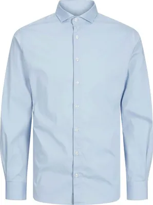 Produktbild von Jack & Jones Eaxel Stretch Langarmhemd Blau 16 Years Junge Blau 16 Years