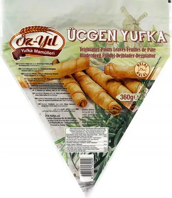 Zdjęcie produktu dla Ciasto świeże Yufka trójkątne Sigara Böreği Oz Yil 360g
