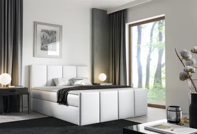 Produktbild von Boxspringbett Schlafzimmerbett SVERRE 120x220cm in div. Farbvarianten