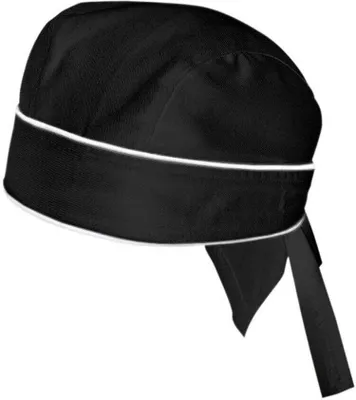 Produktbild von Bandana Fb. schwarz : 65% Polyester 35%Baumwolle 220 g/m² : schwarz