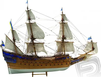 Obrázok produktu pre Billing Boats Wasa, Model osobnej lode, Montážna sada, 1:75, Wasa, Akékoľvek pohlavie, Viacfarebný