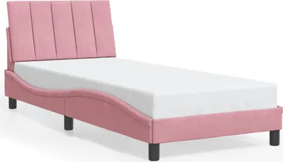 Immagine prodotto di vidaXL Struttura letto senza materasso "Hanko" Rosa 90x190 cm velluto