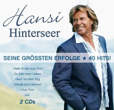 Obrázek produktu pro Hansi Hinterseer: Jeho největší hity: 40 hitů! - Sony - (CD / S)
