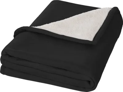 Image de Seasons Springwood Plaid PF1039 (152 x 125 cm) (Noir/Blanc naturel)