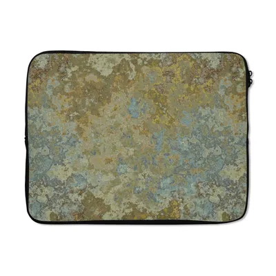 Produktbild von MuchoWow® Laptop Hülle 15 Zoll Muster - Abstrakt - Farbe - Gold Laptoptasche - Laptoptasche - Sleeve - Rundum-Schutz