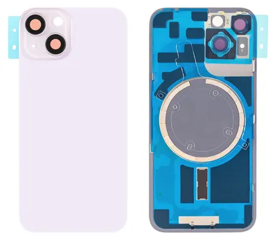 Produktbild von Ersatz-Backcover für iPhone 14 Violett zur Gehäusereparatur