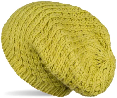 Produktbild von styleBREAKER Uni Strick Beanie Mütze grob gestrickt, Slouch Longbeanie, Grobstick Winter Strickmütze 04024158