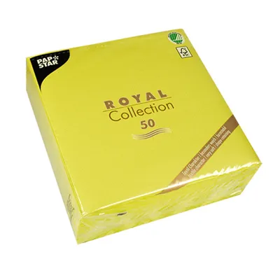Produktbild von Papstar 10819, Limette, Seidenpapier, Einfarbig, 54 g/m², 400 mm, 400 mm