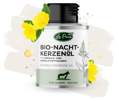 Produktbild von LaPura -Nachtkerzenöl für Hunde und Katzen 100 ml