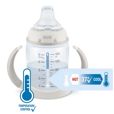 Produktbild von NUK erste Wahl PP -Flaschentemperaturkontrolle 150 ml. mit Bambi Silikonsaftspitze