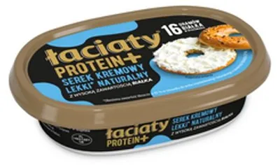 Zdjęcie produktu dla Serek śmietankowy Łaciaty Protein 135g lekki