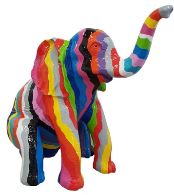 Produktbild von Designer Figur Statue Moderne Figuren Dekoration Elefant Deko Garten Skulpturen