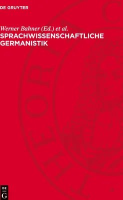 Produktbild von Sprachwissenschaftliche Germanistik